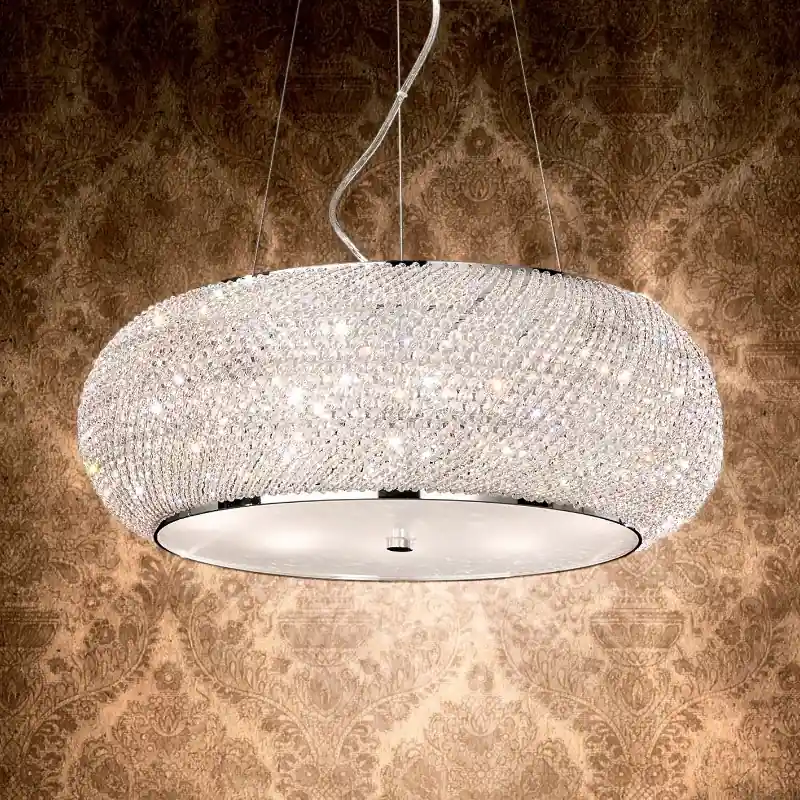 Ideal lux - Lustra de cristal 10xE14/40W/230V Cel mai bun preț