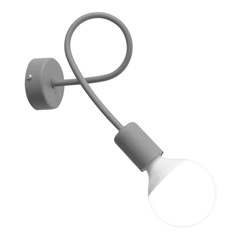 Aplică de perete OXFORD 1xE27/15W/230V gri Ofertă de sezon