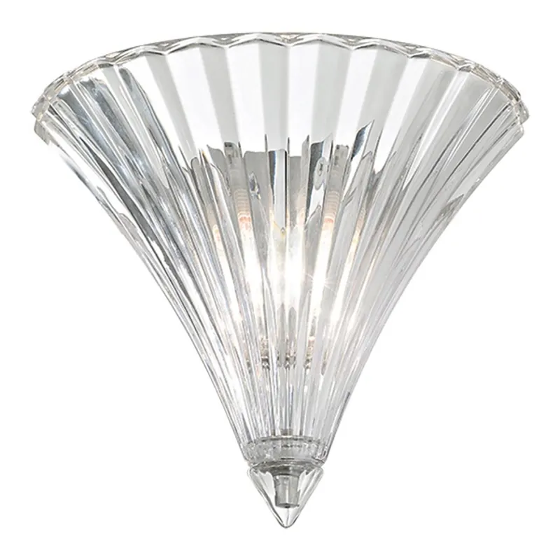 Ideal Lux - Aplică de perete SANTA 1xE14/40W/230V transparentă Plată sigură
