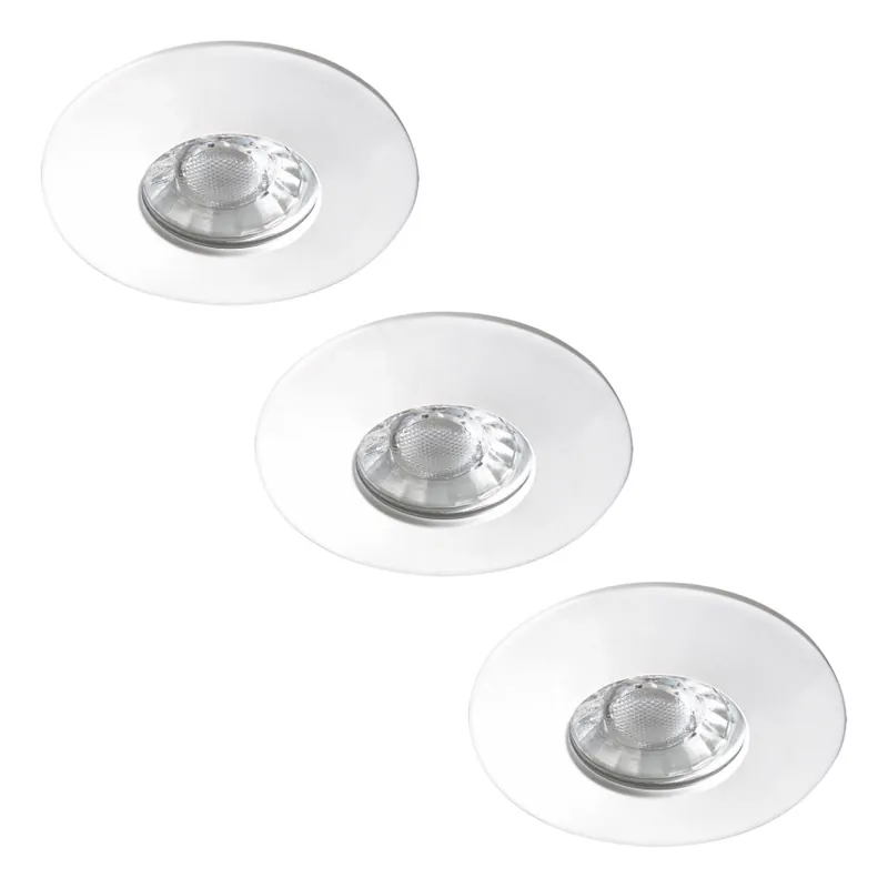 Rabalux - Set de 3 spoturi LED încastrate pentru baie LED/4W/230V IP44 Livrare rapidă