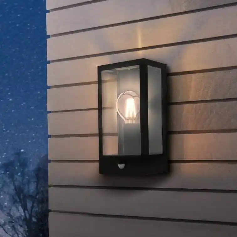 Aplică de exterior cu senzor 1xE27/60W/230V IP44 Eglo Popular