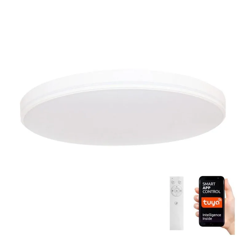 Comandă acum Immax NEO 07149-W51 - Lampă de plafon LED dimabilă NEO LITE AREAS LED/48W/230V Tuya Wi-Fi albă + telecomandă