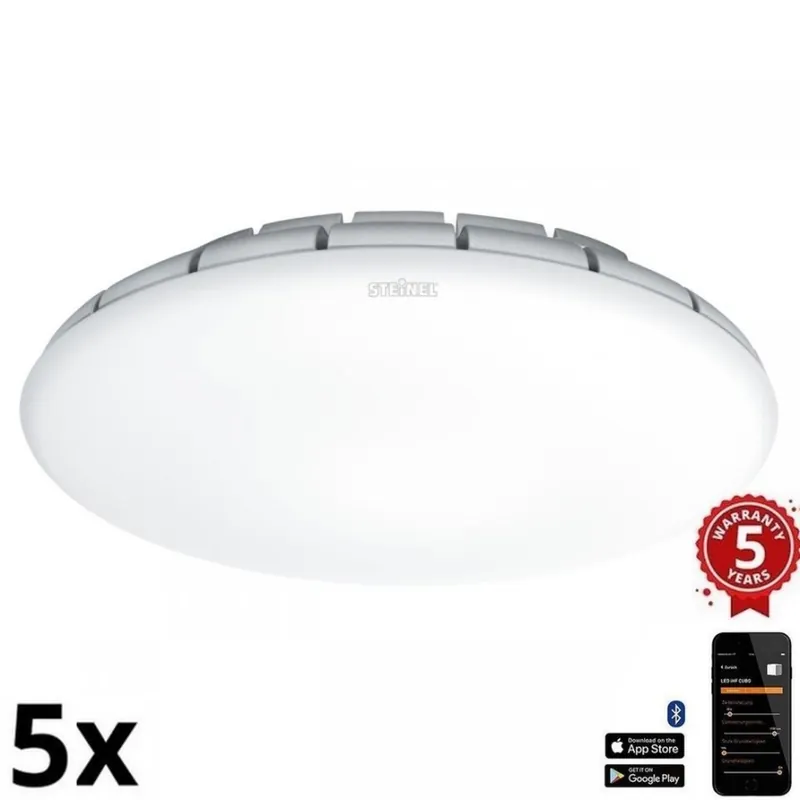 Doar azi SET 5x plafonieră LED cu senzor RS PRO S10 SC LED/9,1W/230V 4000K Steinel 081928