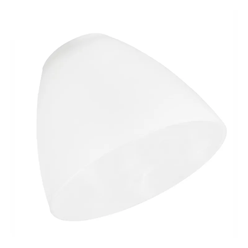 Abajur de rezervă din sticlă pentru lustră, lampă de masă, lampadar, aplică și plafonieră MIRANDA E27 110x130 mm alb Cel mai bun preț