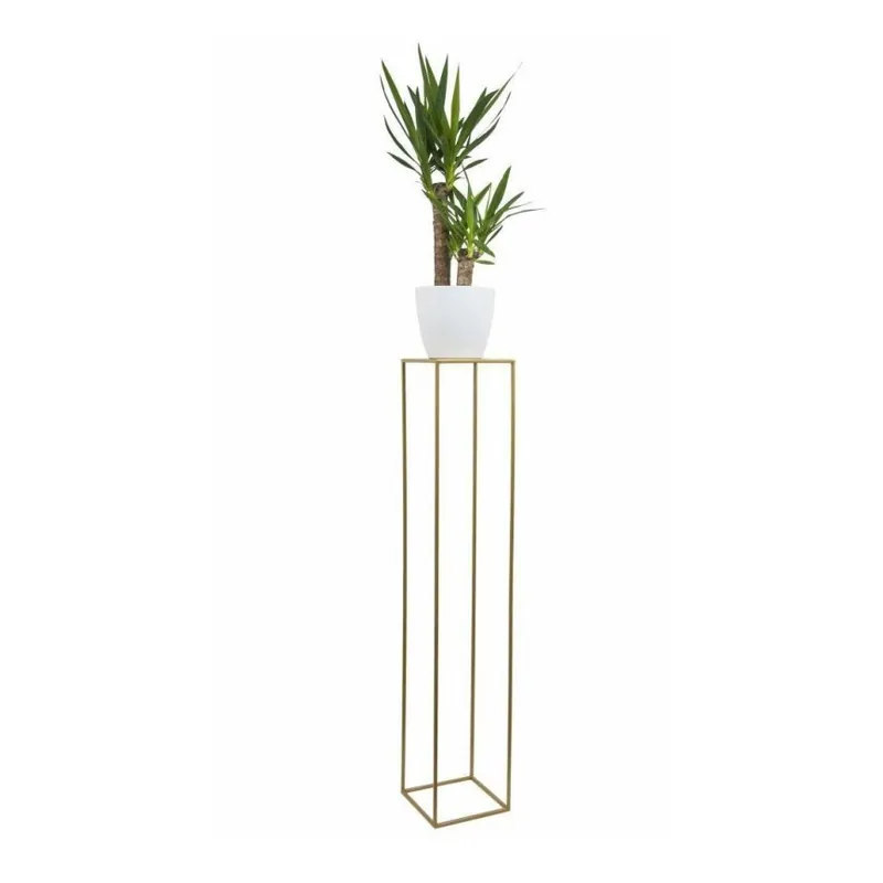 Suport pentru flori 130x24 cm auriu Discount