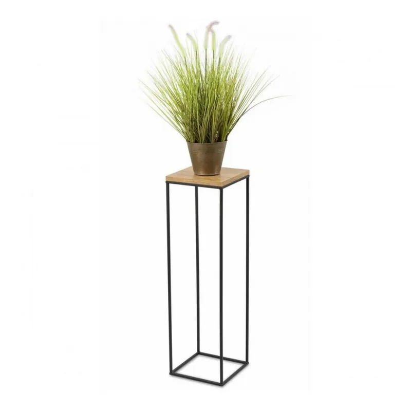 Suport pentru flori BASICLOFT 80x24 negru/maro Comandă acum