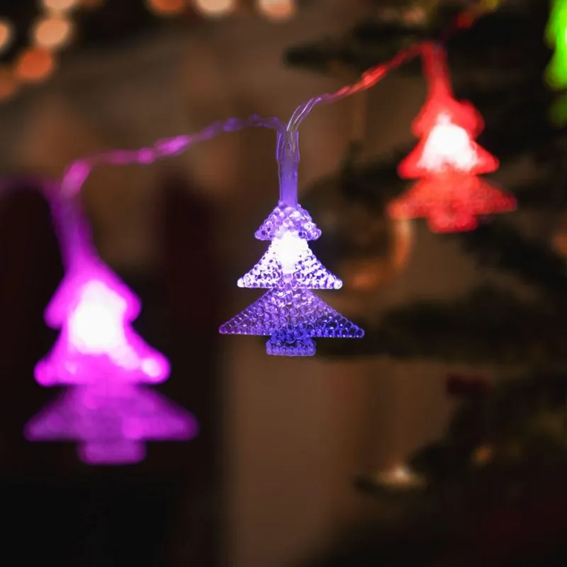 Ghirlandă LED 20 LED, 2,3 m, multicoloră, alimentare 3x AA Preț mic