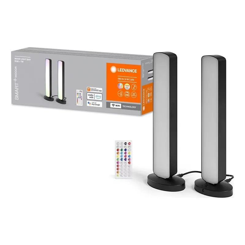 Ultima șansă SET 2x lampă LED RGBW dimabilă de masă Ledvance MOOD LIGHT LED/4W/230V Wi-Fi + telecomandă