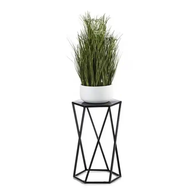 Suport pentru flori 40x24 cm negru Ofertă de sezon