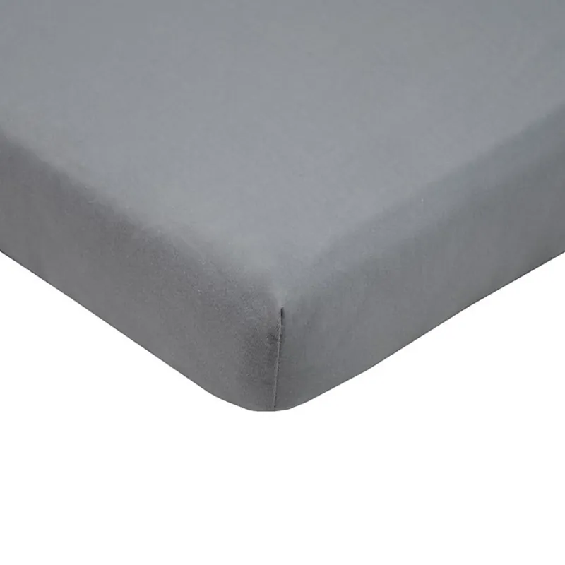 Cearșaf impermeabil extensibil cu bandă elastică JERSEY 120x60 cm gri EKO Cumpără online