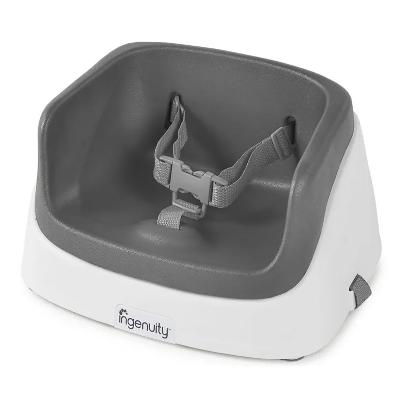 Ofertă de sezon Ingenuity - Perna 2în1 pentru scaun de masă SMARTCLEAN TODDLER gri
