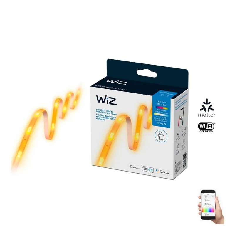 Bandă LED RGBW dimabilă 4m LED/13W/230V 2700-6500K Wi-Fi WiZ Vezi acum