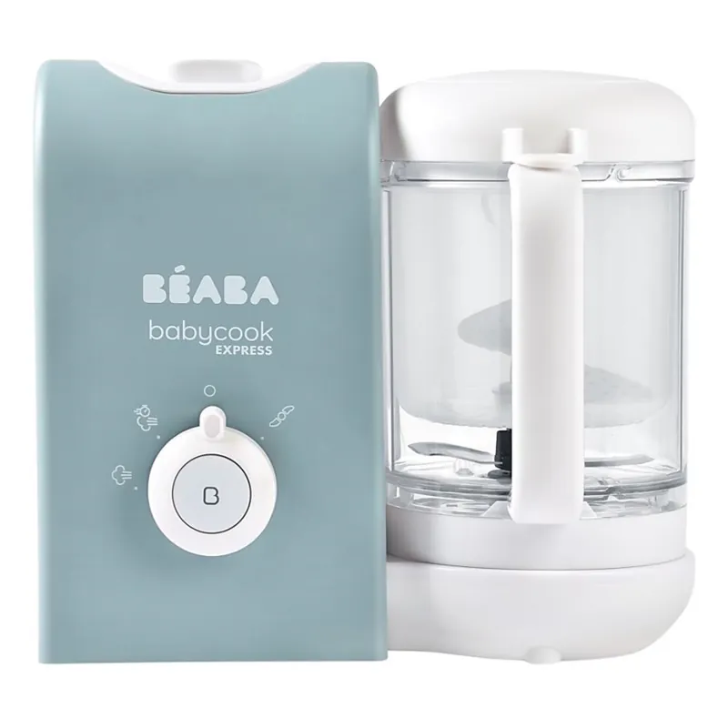 Beaba - Aparat de gătit cu aburi 2în1 BABYCOOK EXPRESS albastru Lichidare de stoc