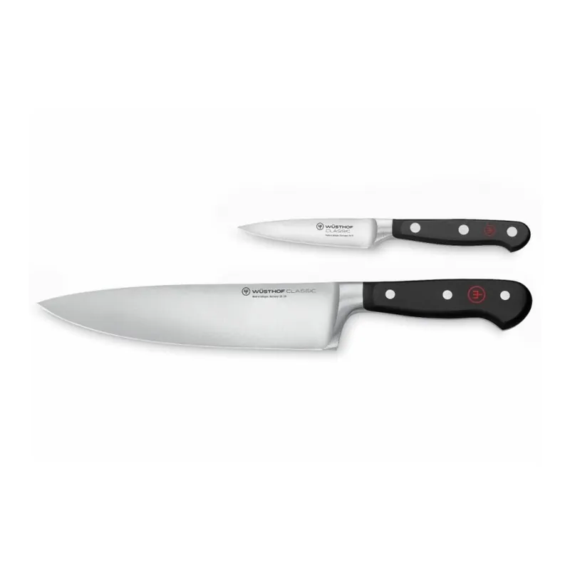 Wüsthof - Set de cuțite de bucătărie CLASSIC, 2 piese, negru Ultima șansă