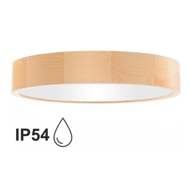 Plafonieră pentru baie CLEO 4xE27/24W/230V IP54 d. 47,5 cm pin Comandă acum