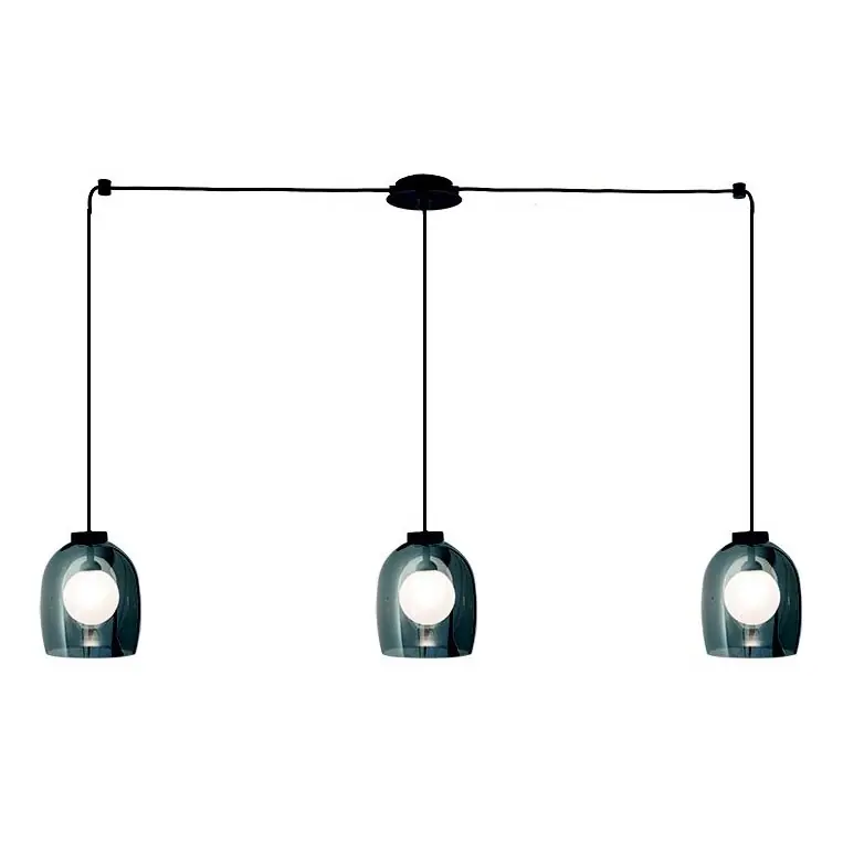 Lustră pe cablu 3xG9/5W/230V negru Zambelis 22146 Ofertă de sezon