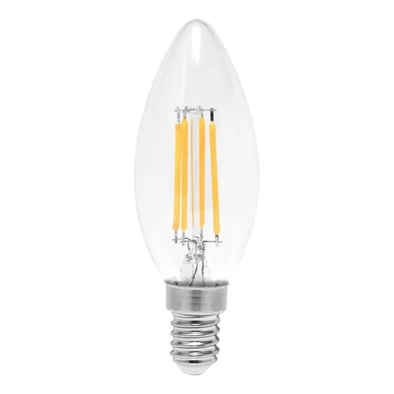 Bec LED RETRO C37 E14/2W/230V 3000K 320lm Premium