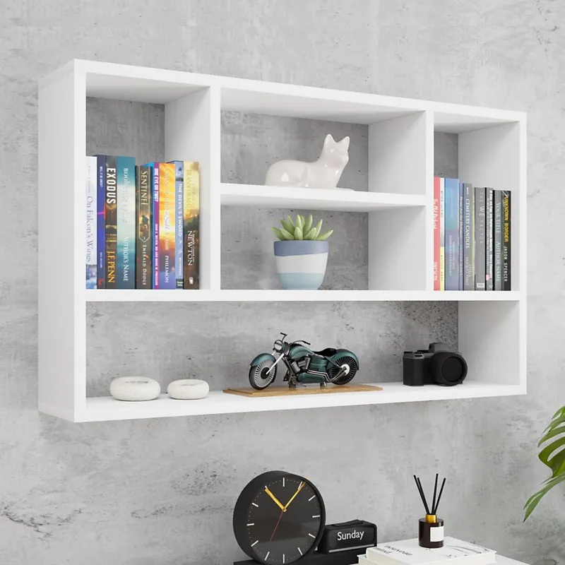Livrare expres Raft de perete PAPIKO, 100 x 60 x 20 cm, alb
