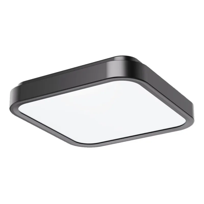 Doar azi Plafonieră LED pentru baie Rabalux LED/48W/230V IP44 4000K 42x42 cm negru