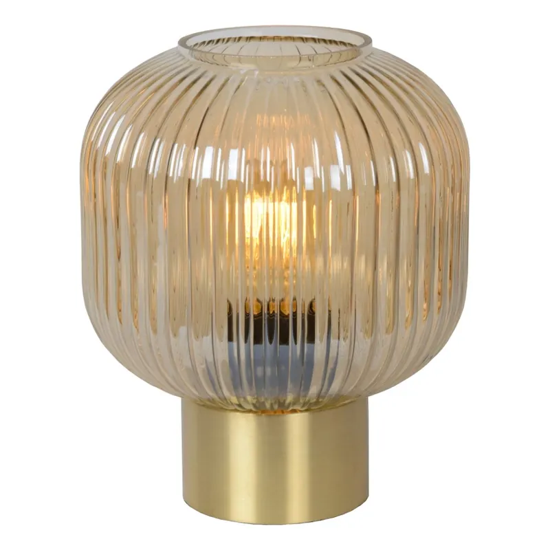 Lampă de masă Lucide 45586/20/62 MALOTO 1xE27/40W/230V bej/auriu Cumpără acum