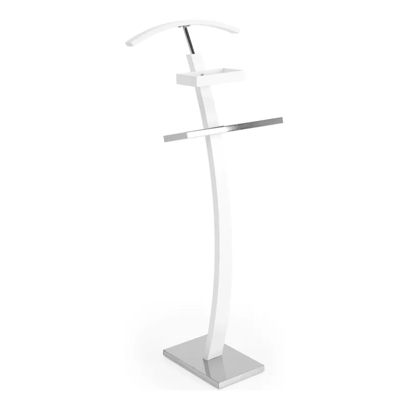 Reduceri Valet de haine 117x32 cm crom