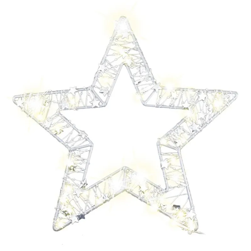 Super ofertă Decorațiune LED de Crăciun LED/3xAA/alb cald stea