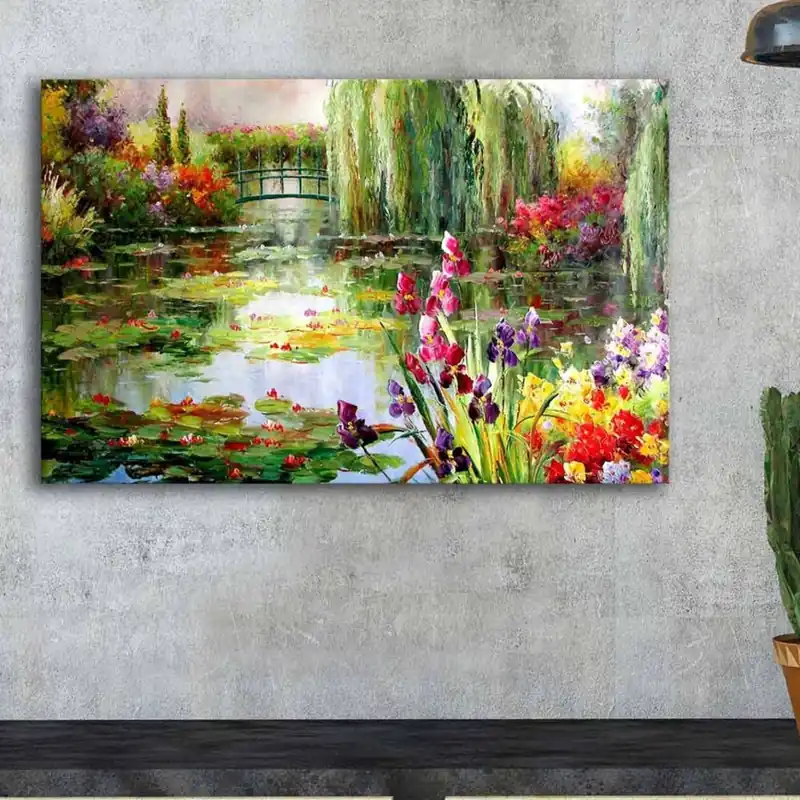 Pictură de perete pe pânză 45x70 cm natură Cumpărături sigure