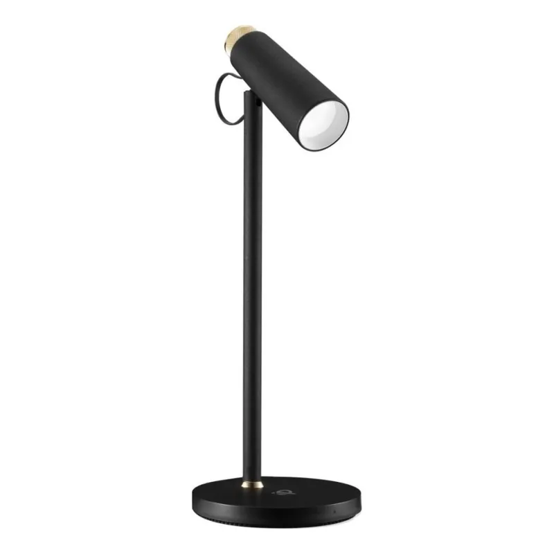 Livrare expres Lampă LED dimabilă de masă cu încărcare fără fir Qi TIT LED/12W/230V negru