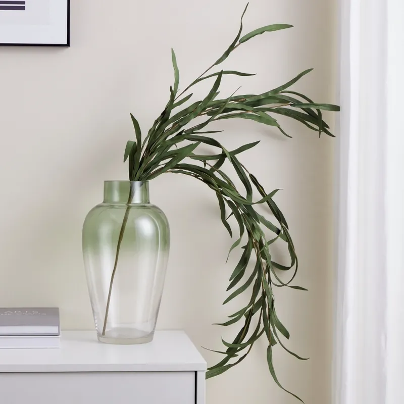 Livrare expres Floare artificială Eglo 90 cm verde