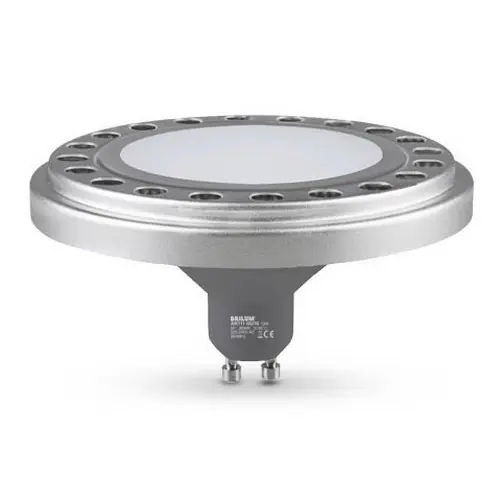 Bec LED Brilagi ECOLINE AR111 GU10/12W/230V 3000K 120° argintiu Ofertă exclusivă