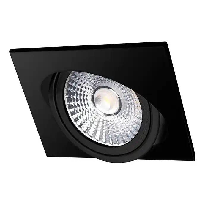 Corp de iluminat LED încastrat LED/6W/230V 4000K 8,5x8,5 cm negru Ofertă exclusivă