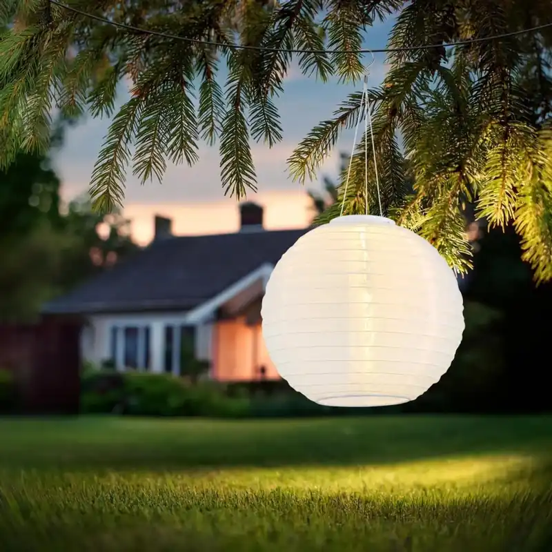 Comandă acum Globo - Lampă solară suspendată LED/0,5W/3V IP44 albă 300 mAh