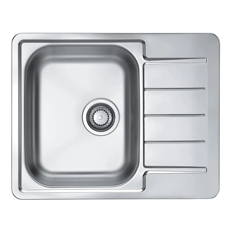 ALVEUS 1144603 - Chiuvetă de bucătărie LINE, 61,5 x 50 cm, inox satinat, fără valvă excentrică Vezi acum