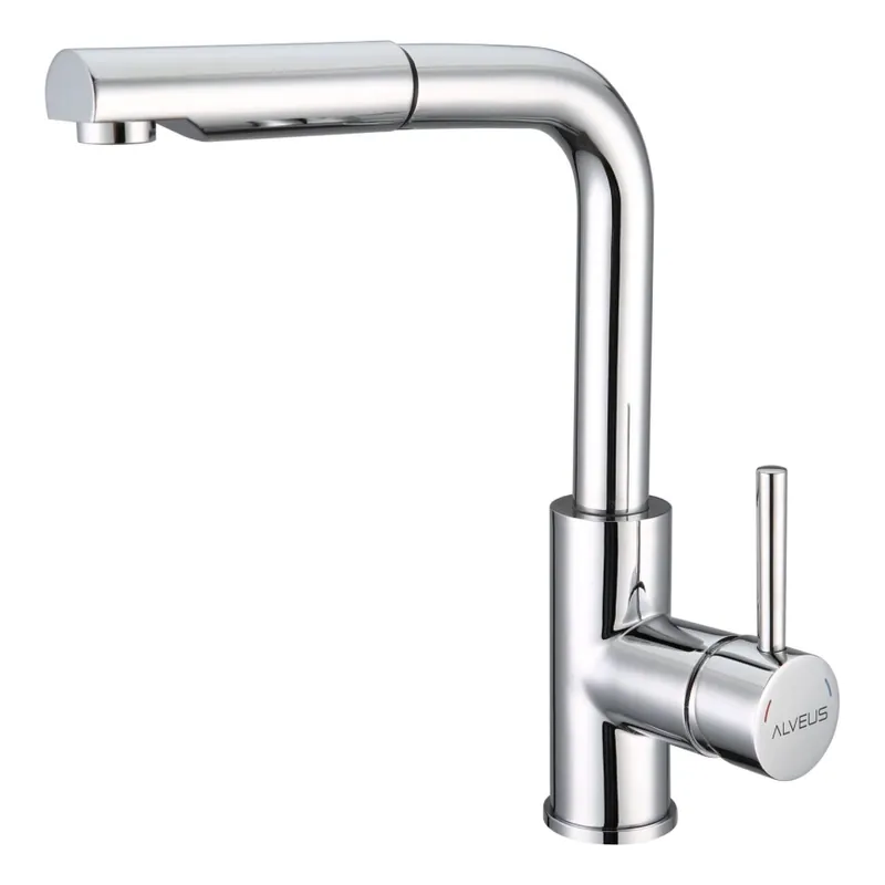 Reducere ALVEUS 1135365 - Baterie pentru chiuvetă cu duș extractibil SARA 29,7 cm crom lucios