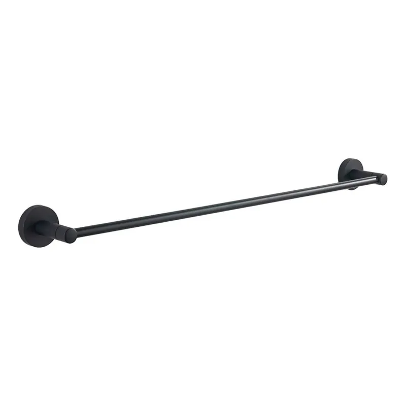 Suport de perete pentru prosoape Aqualine SAMBA 7,3x64,5 cm negru Expediere rapidă