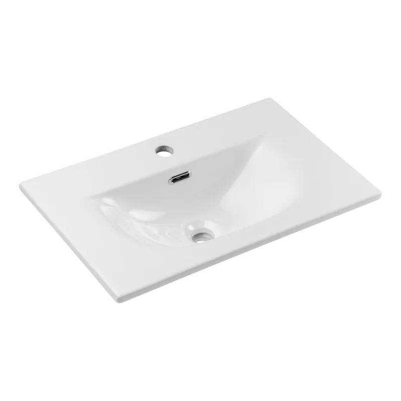 Nu rata COMAD SKY 3 60CM ( E-8099-3-60 ) - Lavoar încastrat SKY 61x40 cm ceramică/alb lucios