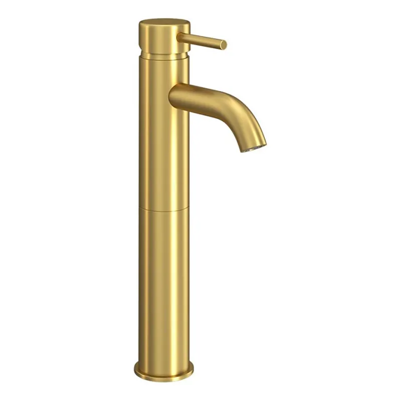 Premium Baterie pentru lavoar DRAGOR, 29 cm, alamă periată
