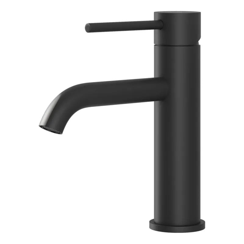 Baterie pentru lavoar SOVANG, 18,3 cm, negru mat Reducere de preț
