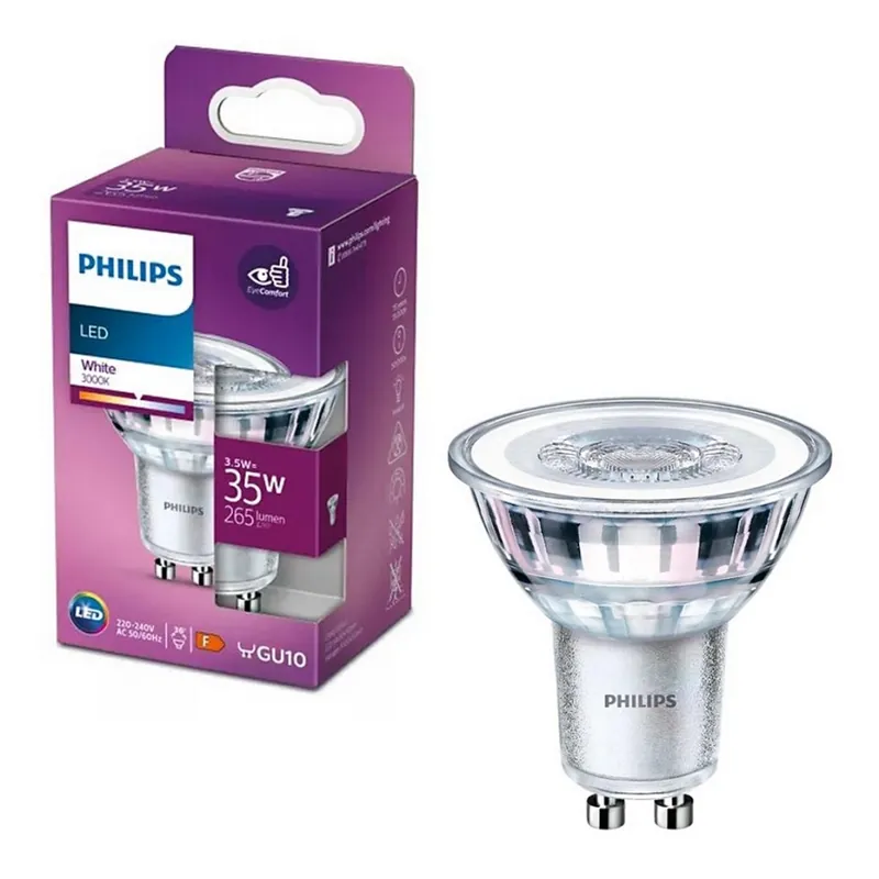 Bec LED Philips PAR16 GU10/3,5W/230V 3000K Ofertă