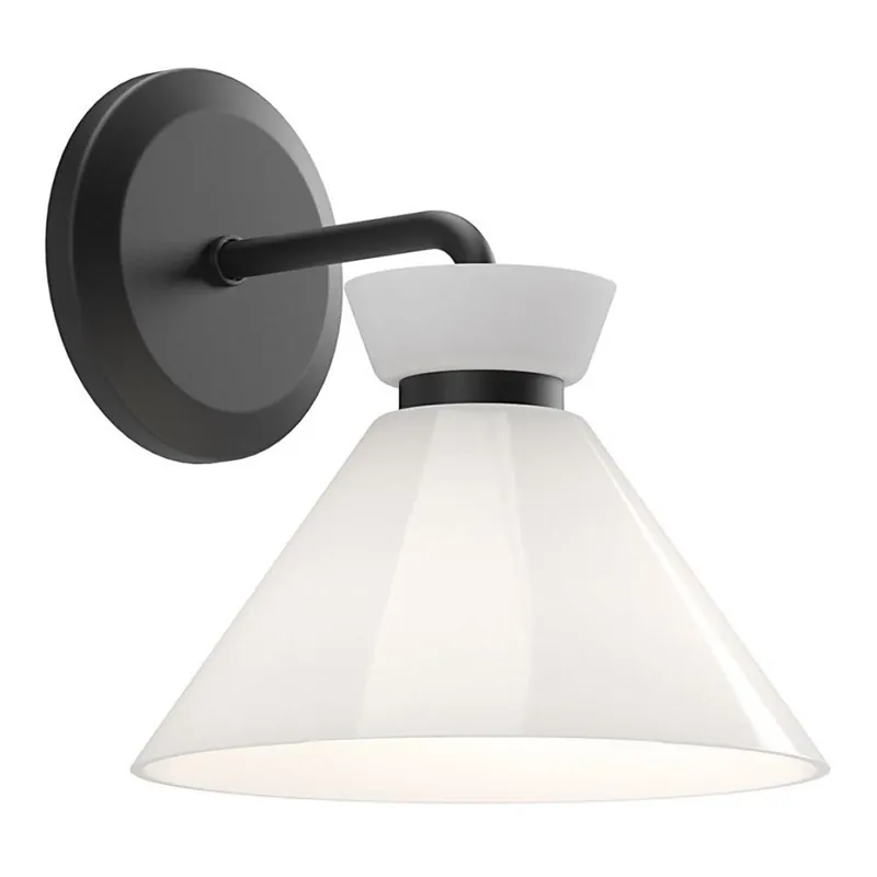 Reducere Alora Mood - Aplică de perete HALSTON, 1xE14/40W/230V, neagră