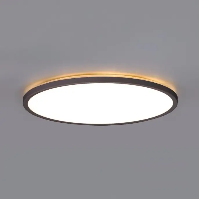 Plafonieră LED pentru baie NIVERA LED/32W/230V IP54 3000/4000/6000K d. 42 cm negru Bestseller