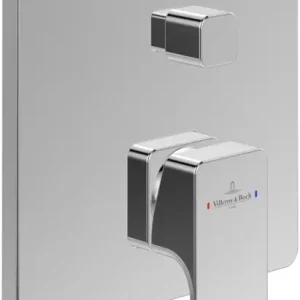 Cel mai bun preț Villeroy & Boch TVS11200300061 - Baterie pentru cadă/duș SUBWAY 3.0, crom lucios