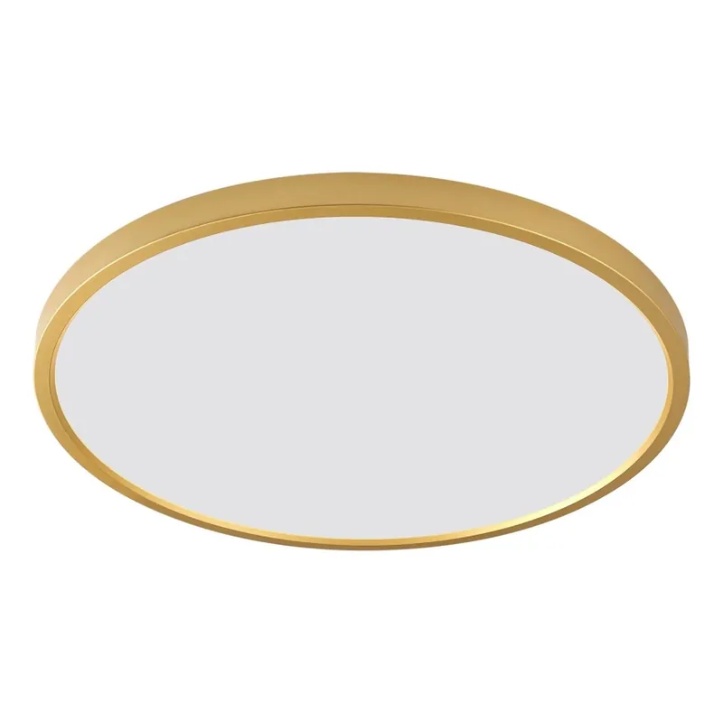 Zuma Line - Plafonieră LED 36W 230V, 3000/4000/6000K, diam. 40 cm, aurie Preț redus