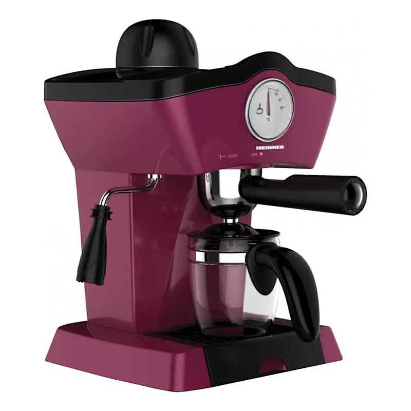 Heinner HEM-200BG - Espressor cu portafiltru 800W/230V mov Comandă acum