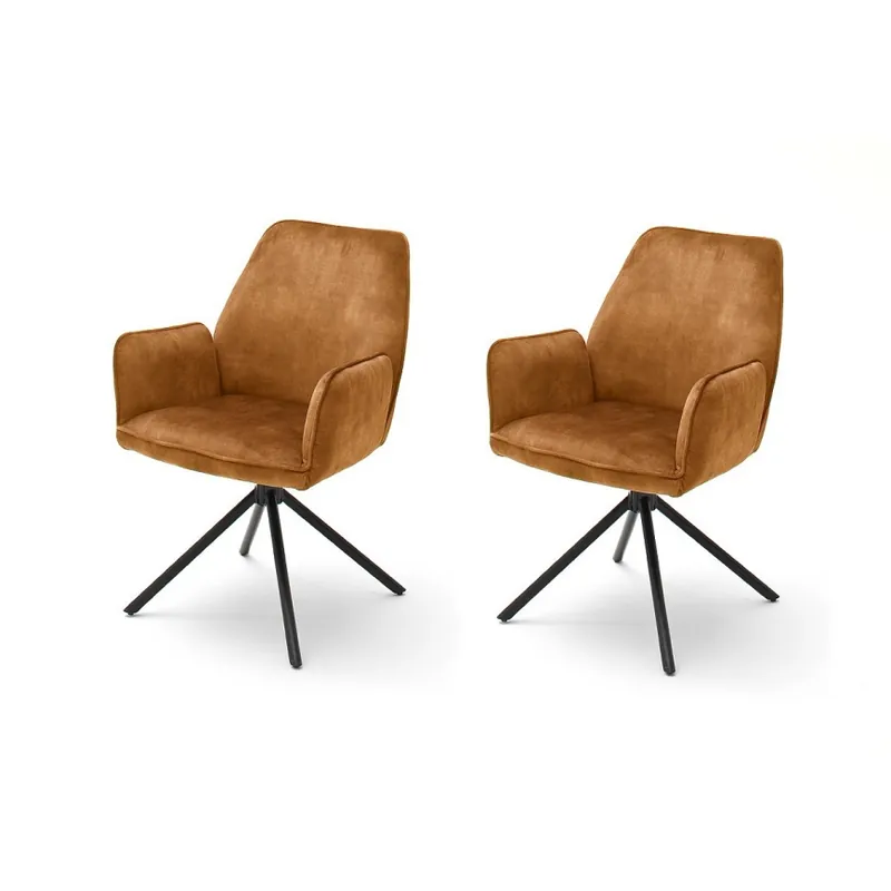 Scaun de dining NEXORO, 1 buc., portocaliu Noutate
