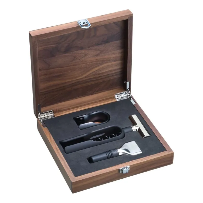 WMF - Set pentru somelieri, 3 piese, nuc Promoție
