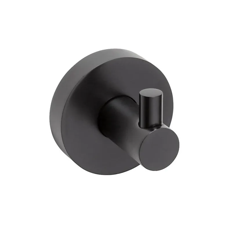Cel mai vândut Sapho - Cârlig de perete X-ROUND, 5 x 5,5 cm, negru mat
