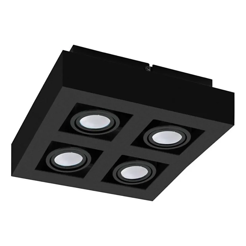 Reduceri Eglo 31065 - Spot LED MENDOZA 4xLED/4,7W/230V 3000K negru