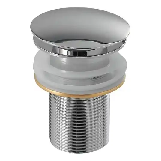 Ofertă de sezon Gedy - Valvă de scurgere click-clack pentru lavoar Ø 6,6 cm, crom lucios