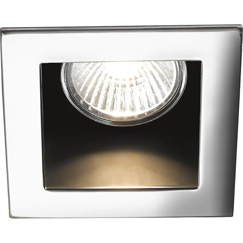 Ideal Lux - Spot încastrat FUNKY 1xGU10/50W/230V 9x9 cm crom lucios Livrare expres